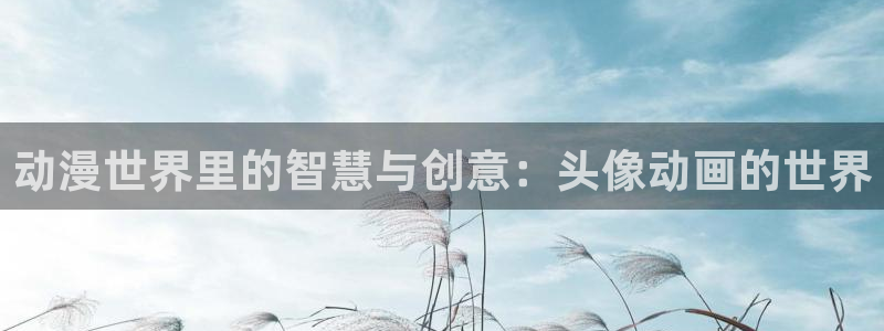 age动漫网下载：动漫世界里的智慧与创意：头像动画的世界