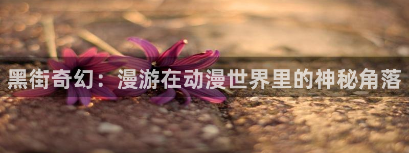 kakaopage韩漫官网：黑街奇幻：漫游在动漫世界里的神秘角落